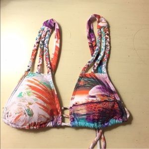 San Lorenzo braided bikini top