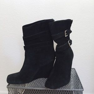 Michael Kors wedge booties