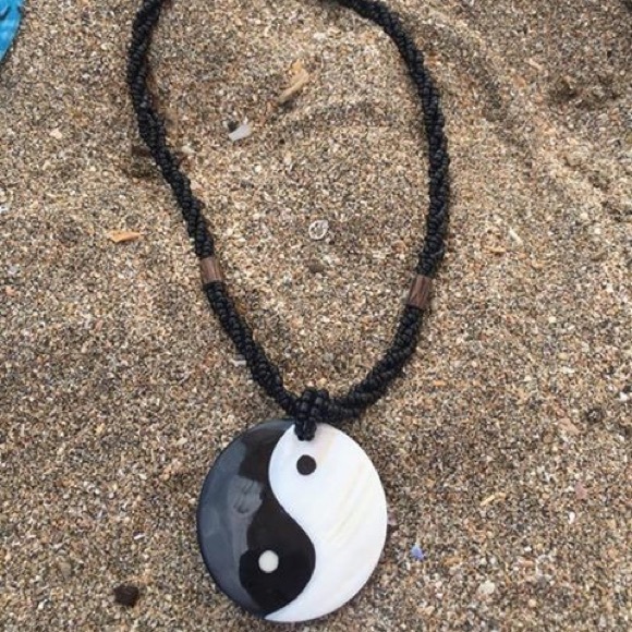 Handmade Jewelry - *FINAL SALE! Gorgeous yin yang seed head necklace