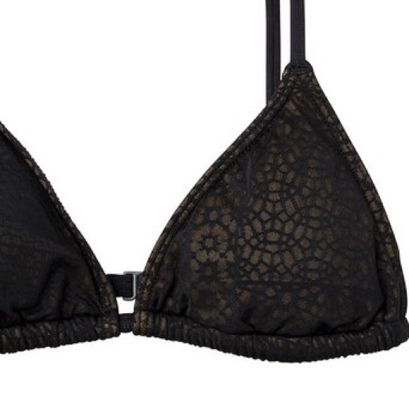 NWT RVCA Doomed geo triangle swim top - Picture 3 of 4