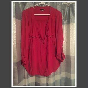 Gorgeous Torrid Size 3 Rayon Blouse