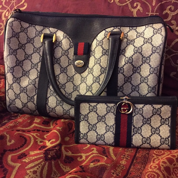 Authentic vintage Gucci purse & matching wallet