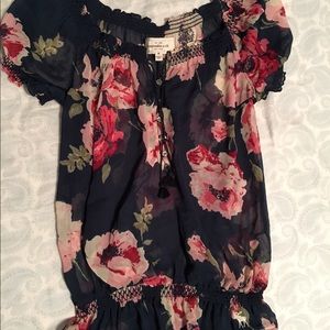 Floral Blouse from Abercrombie