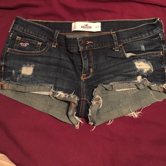 Hollister jean shorts