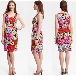 Banana Republic floral print dress