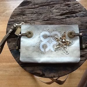 Beach Coach Wristlet