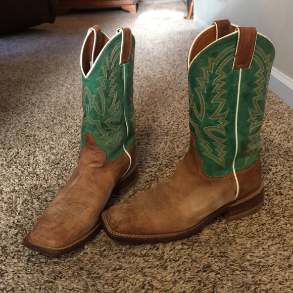 Teal Cowgirl boots