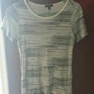 Gap Black and white striped tee