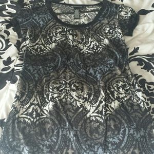 Cute graphic baby doll tee