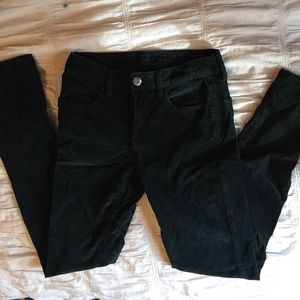 Dark green AE corduroys