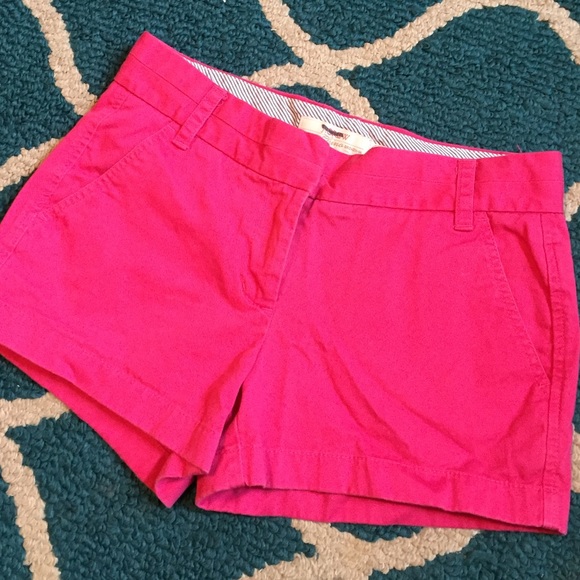 Hot pink chino 3" size 2