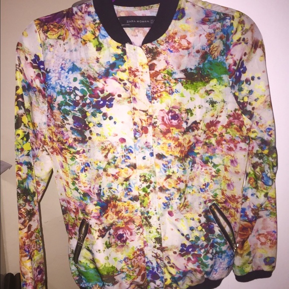 Zara Floral Jacket