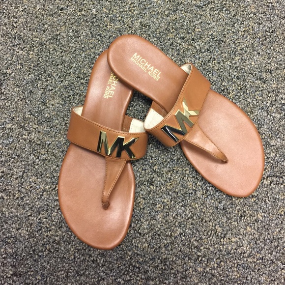 Michael Kors Shoes - Michael Kors signature leather sandals
