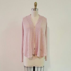 Long Sleeve Open cardigan Blush By Pins & Needles