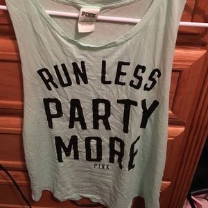 Pink Victoria secret tank top