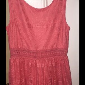 Pink Lace Dress!