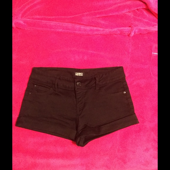 Black shorts. Worn one time. Size 7