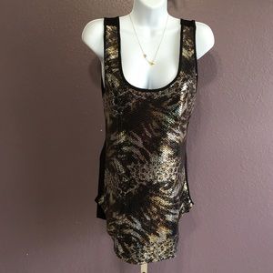 Sequins Sleeveless Tank