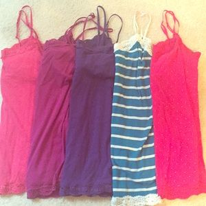 5 Lace Cami's