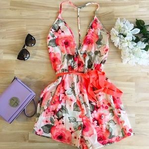 Citrus and Lavender Lane Dresses - 1 LEFT! Ivory Rose Romper Citrus and Lavender Lane Dresses - 1 LEFT! Ivory Rose Romper