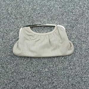 Croc Textured Clutch
