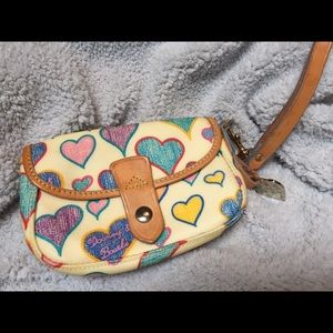 Authentic Dooney & Burke wristlet!