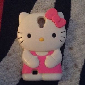 Hello Kity Galaxy S4 phone case