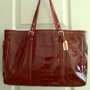 FLASH SALE!!! Red Coach Shoulder Bag!!