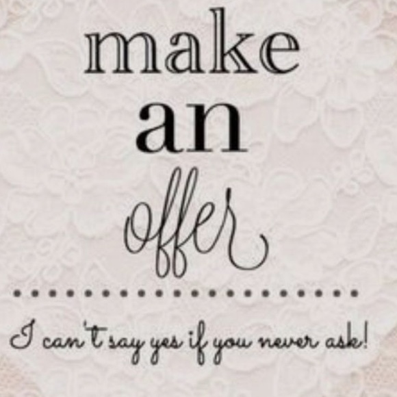 Accepting all reasonable offers 🎉