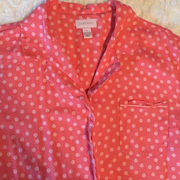 Polka dot Capri jammies! - Picture 3 of 4