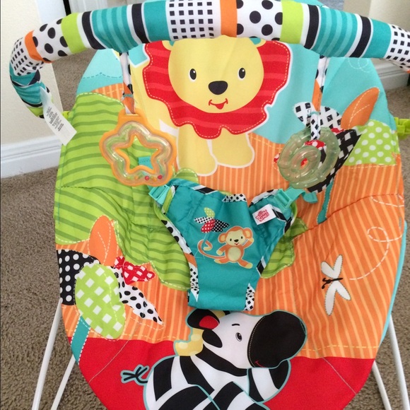 Bright Starts Roaming Safari Baby Chair.