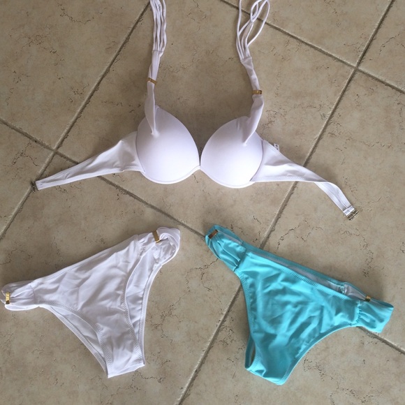 Fringe Bikini Size Medium New Blue Only 1 Left! - Picture 4 of 4