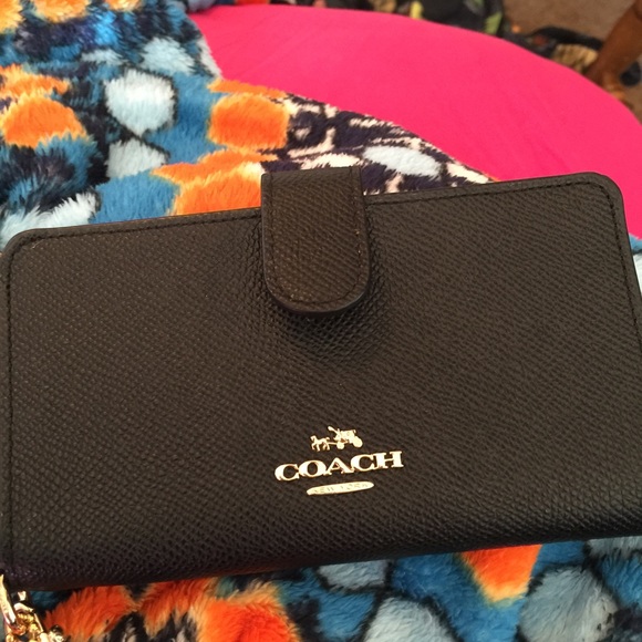 Coach Wallet with wristlet strap