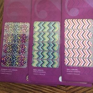 Jamberry nail wraps, 3 full