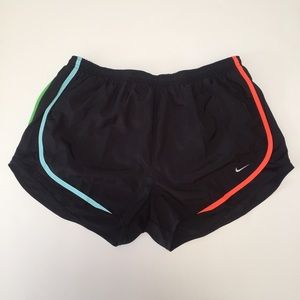 Nike XL Running Shorts Tempo Black with Trim NWT