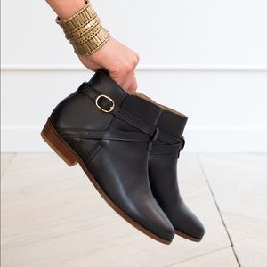 Low Montana Boots - Sézane - black ankle boots