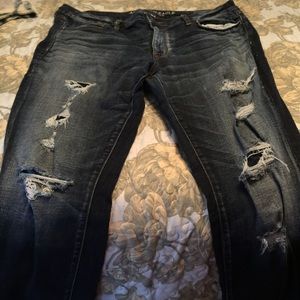 American eagle stretch skinny jeans sz 16