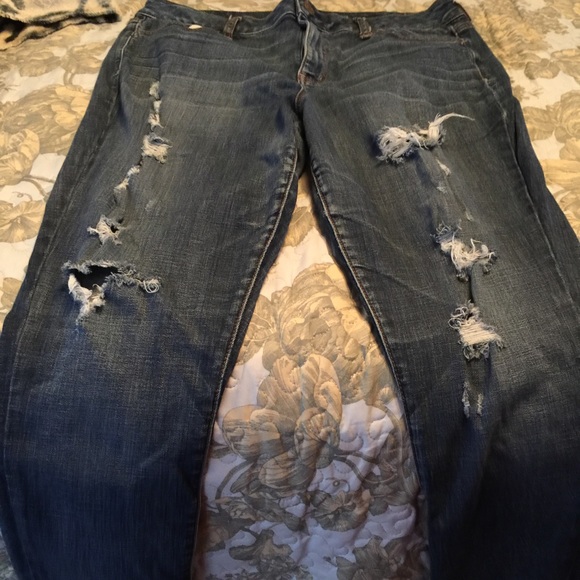 American eagle stretch skinny jeans sz 16