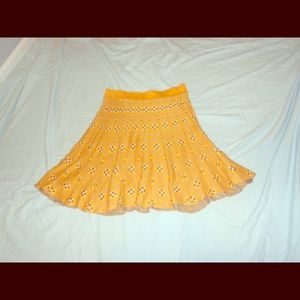 Modcloth Up up and Chalet skirt