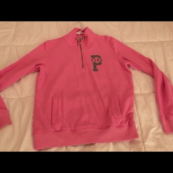 Victoria Secret PINK half zip sweatshirt