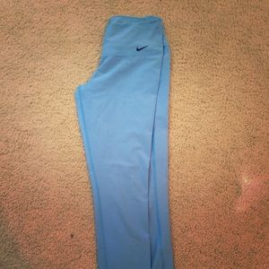 Baby Blue Nike Dri-Fit leggings