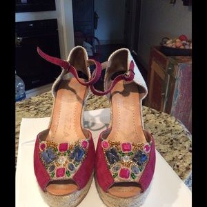 👠APEPAZZA👠 heeled/wedge sandal