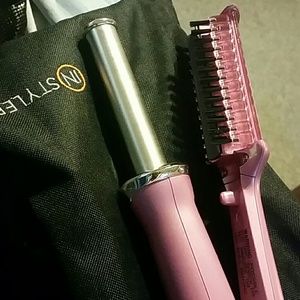 Instyler Rotating 1inch Pink Styler Tool