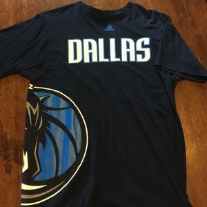 Mens Dallas basketball tshirt