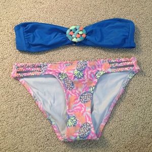 Strapless bikini top💋