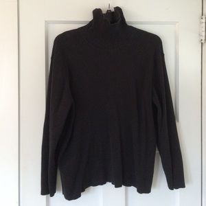 Charcoal Ralph Lauren  Cotton Turtleneck Size 3X.