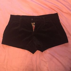 7 For All Mankind Velvet shorts