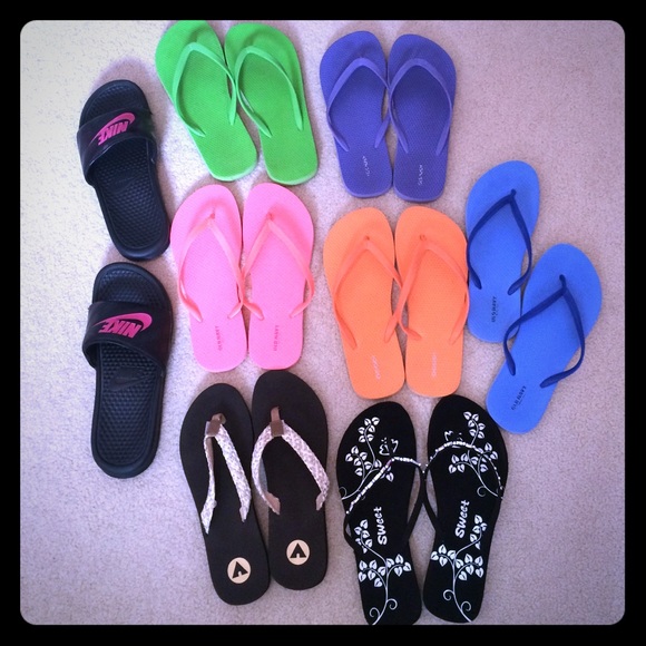 8 flip flop bundle👣👡