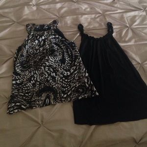 2 halter like dress tops