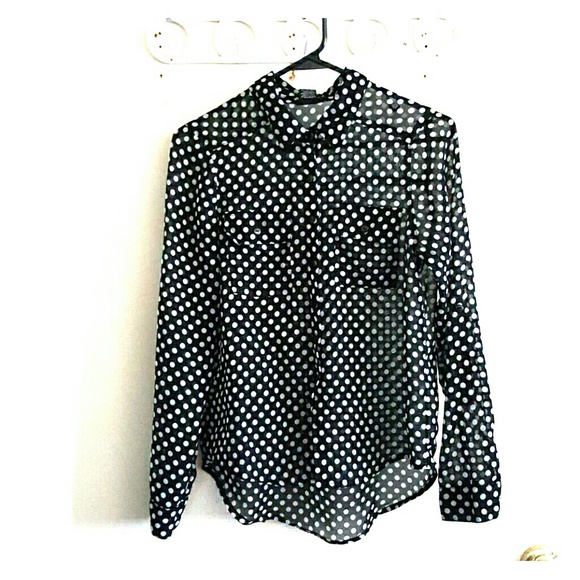 Polka Dot Blouse